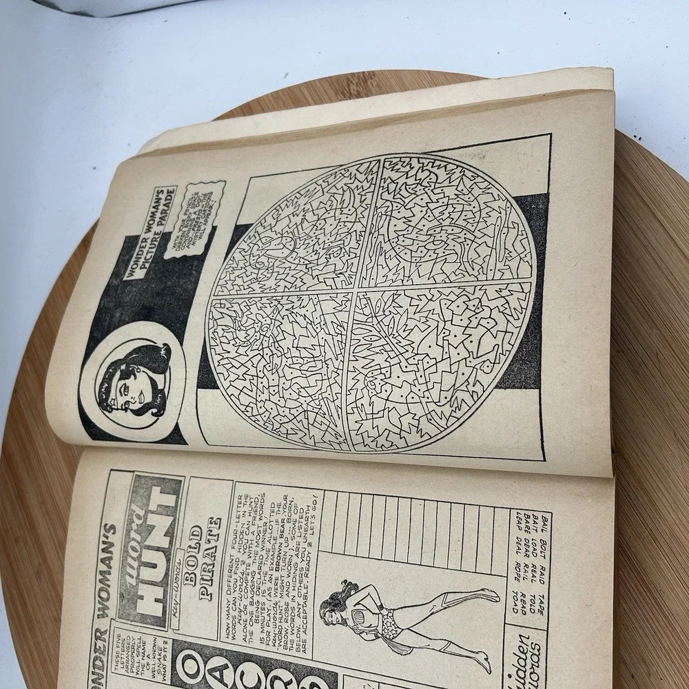 1980 The 448 Page Super Heroes Big Big Book Coloring Activities Puzzles Superman
